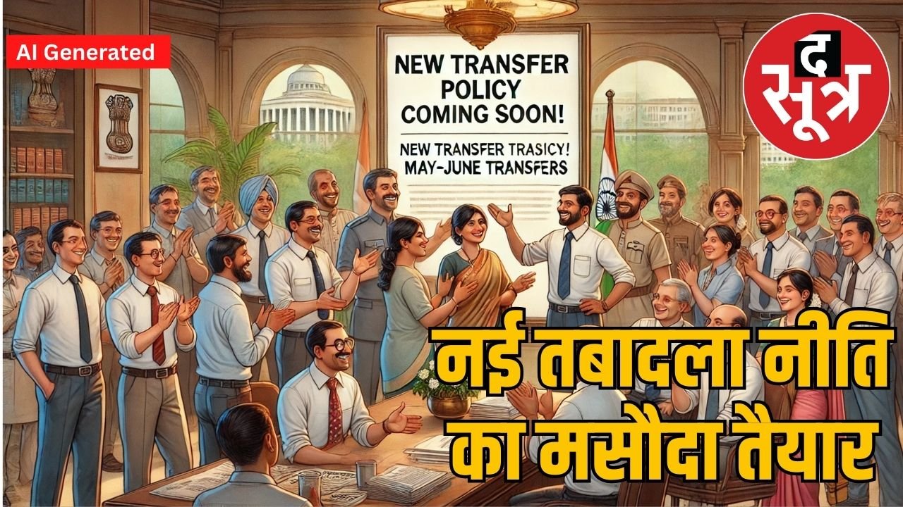 कर्मचारियों के लिए अच्छी खबर, नई तबादला नीति आएगी, मई-जून में होंगे ट्रांसफर