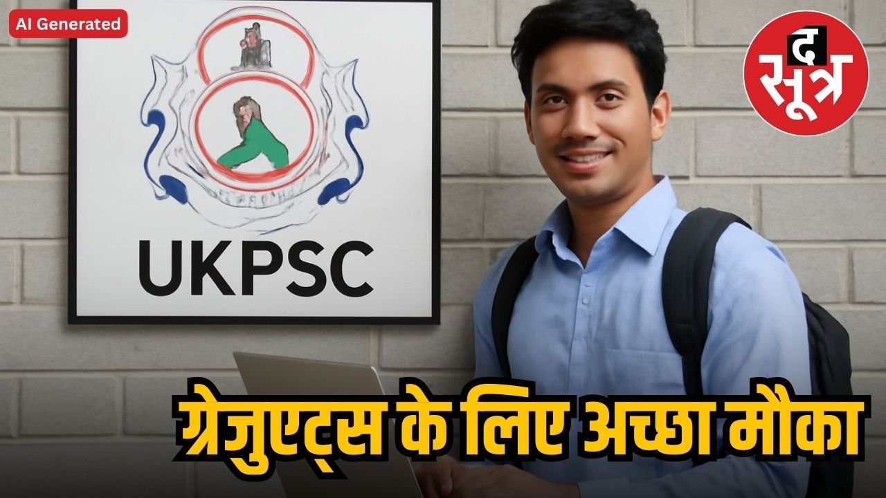 UKPSC Recruitment 2025 : लोक सेवा आयोग में ग्रेजुएट्स के लिए सरकारी नौकरी, करें अप्लाई