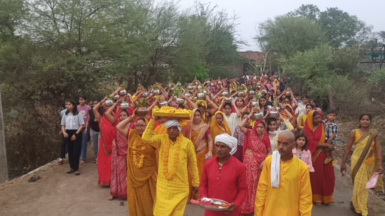 नवकुंडीय श्रीराम महायज्ञ एवं राम कथा का हुआ शुभारंभ