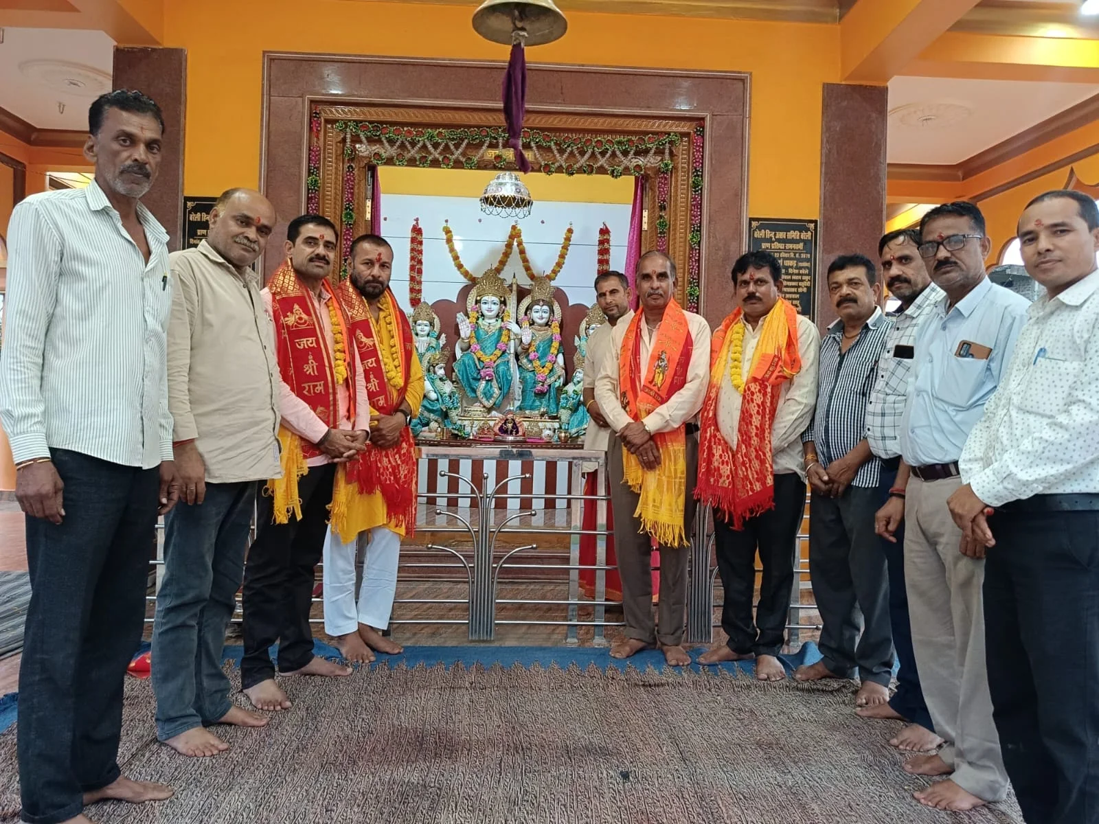 बरेली हिन्दू उत्सव समिति बरेली ने किया नवनियुक्त पदाधिकारियों का स्वागत…