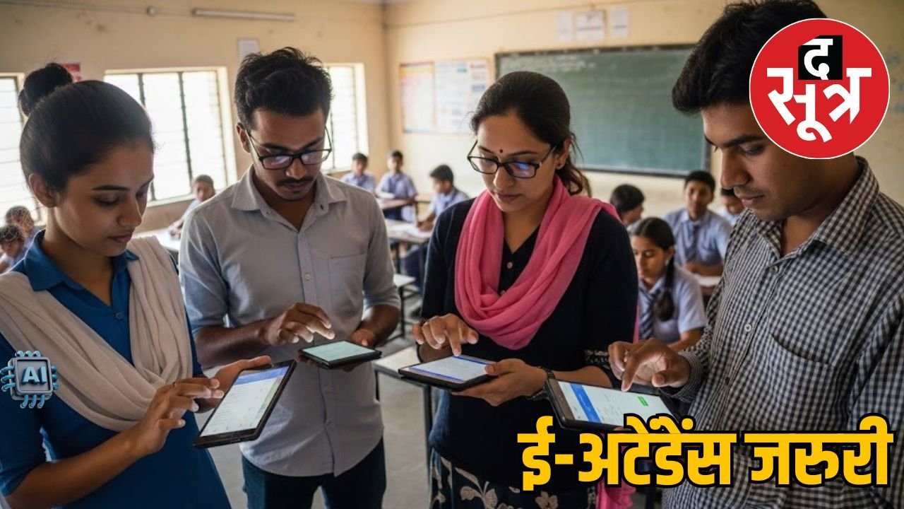 MP में अतिथि शिक्षकों को बड़ा झटका: अब ऑनलाइन अटेंडेंस जरूरी