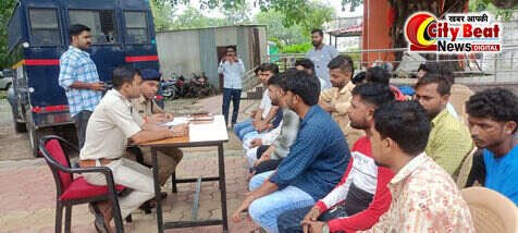 थाना बरेली में गणेशोत्सव समिति की हुई बैठक