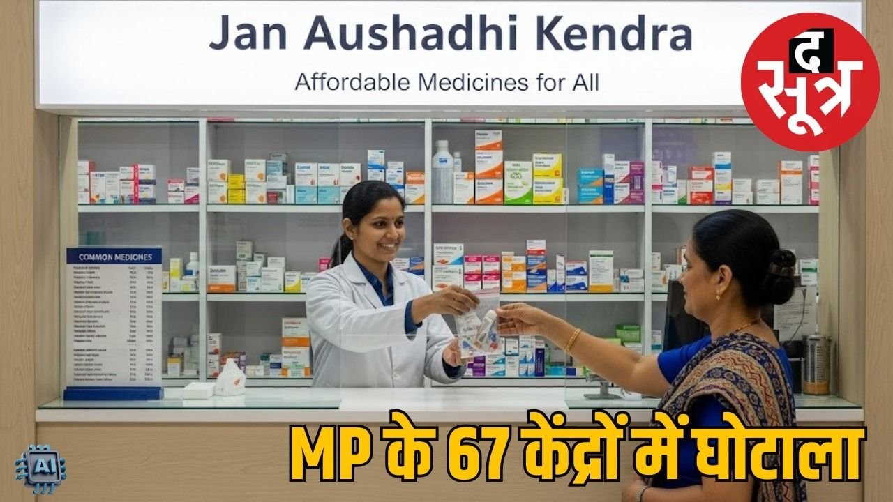 MP में जन औषधि केंद्रों में घोटाला : निजी ब्रांड की महंगी दवाएं बेचने के आरोप में 57 केंद्र बंद