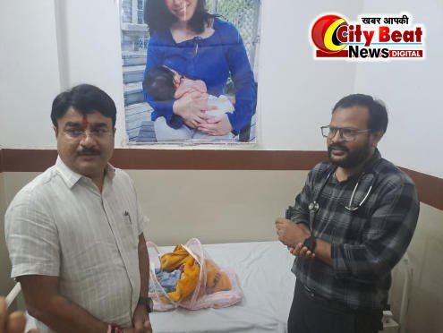 मंत्री नरेन्द्र शिवाजी पटेल ने बरेली अस्पताल पहुंचकर जाना बिटिया का हाल —