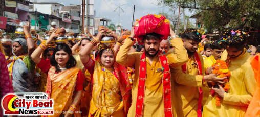 बरेली में श्रीमदभागवत कथा महोत्सव का शुभारंभ, निकली भव्य शोभायात्रा
