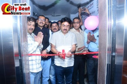 स्वास्थ्य राज्यमंत्री श्री पटेल ने बरेली सिविल अस्पताल में नवनिर्मित द्वितीय तल पर नवीन भवन और स्वचालित लिफ्ट का किया लोकार्पण