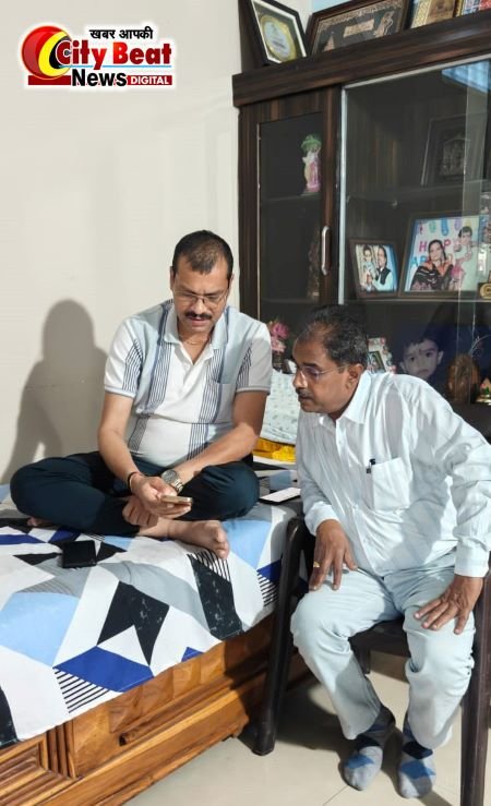 नगर परिषद अध्यक्ष श्री चौधरी ने जनगणना 2027 के तहत स्व-गणना आनलाईन मोबाईल के माध्यम से की ।