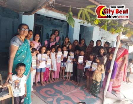 आंगनवाड़ी केंद्र वार्ड क्रमांक 14 बरेली में किया गया समर कैंप का आयोजन