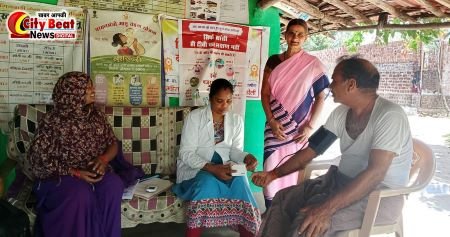 बरेली में टीबी मुक्त भारत अभियान अन्तर्गत आयुष्मान आरोग्य शिविर आयोजित, फूड बास्केट का भी किया गया वितरण