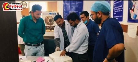 रेली के नवागत एसडीएम श्री जैन ने सिविल अस्पताल और एनआरसी का किया निरीक्षण