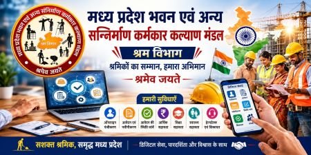 निर्माण कार्य शुरू करने से पहले श्रम विभाग को सूचना देना अनिवार्य, पोर्टल पर करना होगा पंजीयन नियमों का उल्लंघन करने पर होगी जेल और जुर्माना