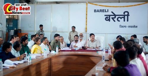 स्वास्थ्य राज्यमंत्री पटेल ने की उदयपुरा विधानसभा में चल रहे विकास कार्यो तथा योजनाओं की समीक्षा