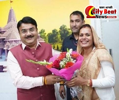 सीमा चौहान बनी भाजपा महिला मोर्चा की जिला अध्यक्ष