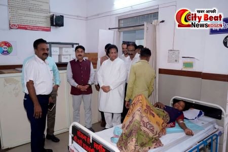 स्वास्थ्य राज्यमंत्री पटेल तथा विधायक पटवा ने औबेदुल्लागंज में सामुदायिक स्वास्थ्य केन्द्र का किया निरीक्षण