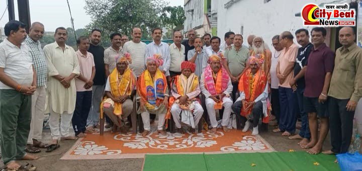 आदर्श ग्रामोत्थान योग एवं गौ सेवा समिति ने रखा सम्मान समारोह कार्यक्रम।